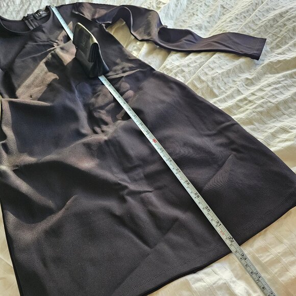 Aritzia Ten by Babaton Warner Long-sleeve Mini Dress - 2022 - Black - Sz S - NWT - Picture 10 of 16